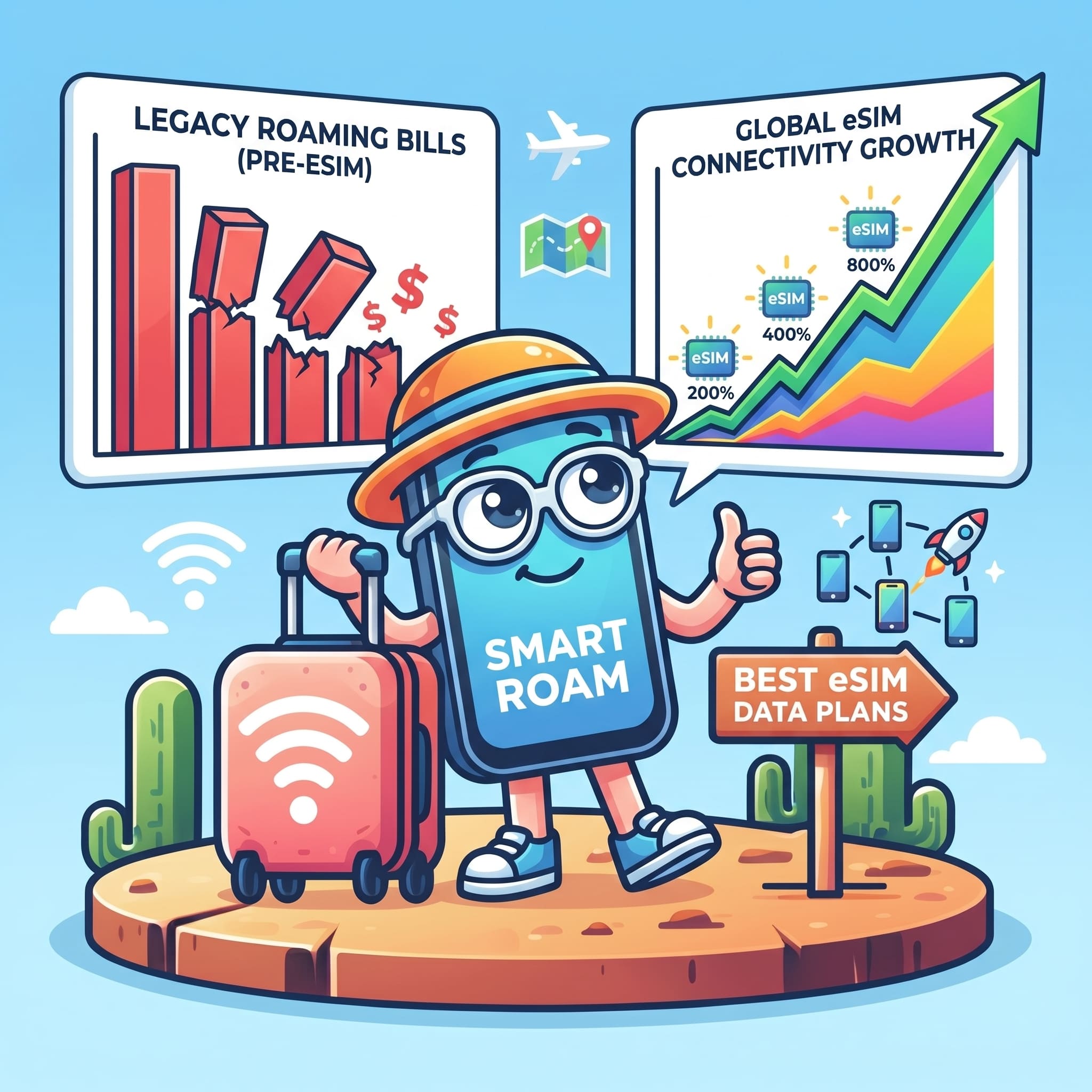 How Travel eSIMs Are Dismantling the Telecom Roaming Cash Cow