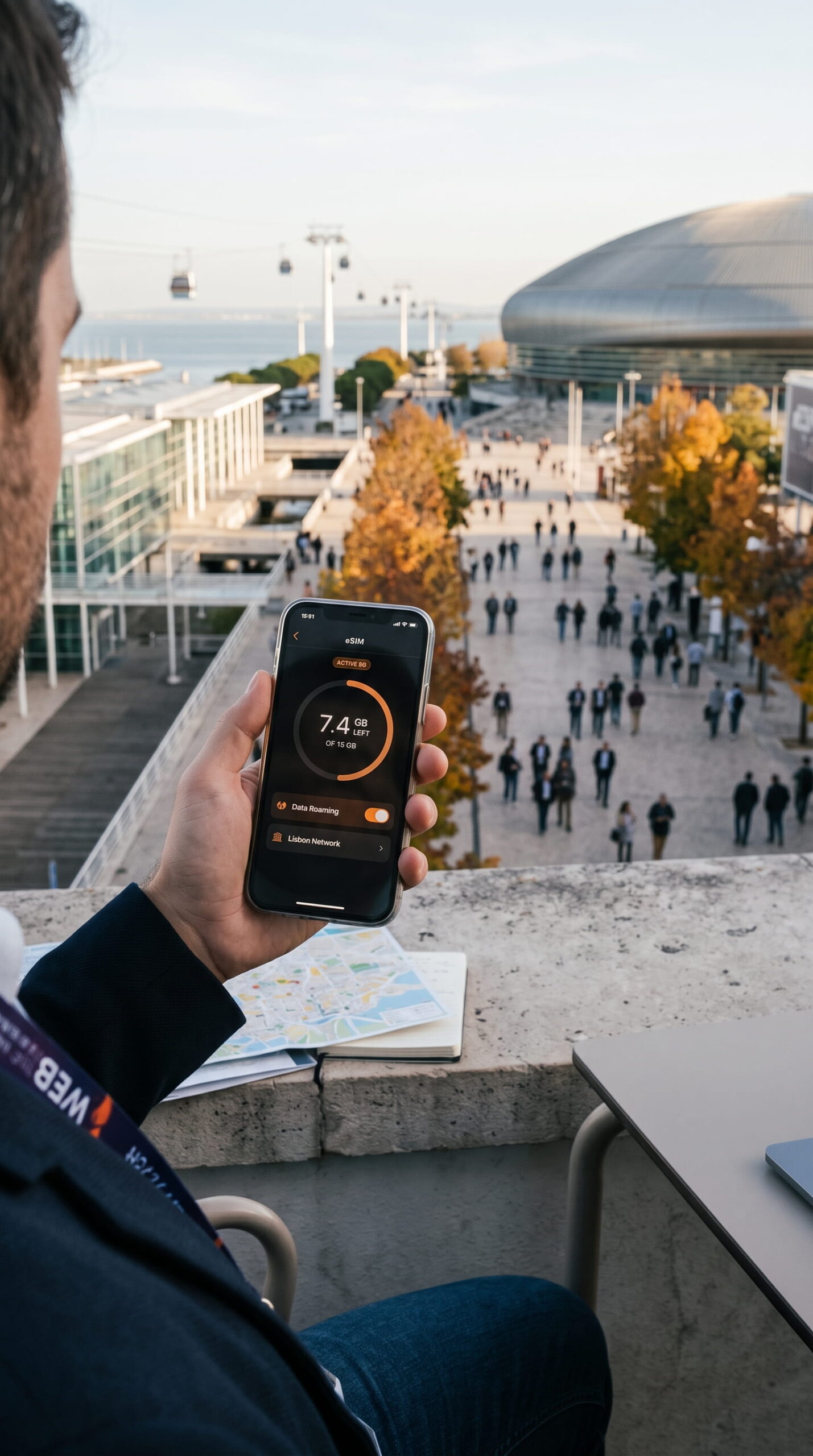 Web Summit Lisbon eSIM: How to Beat Arena Dead Zones